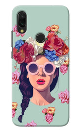 Pretty Girl Redmi Y3 Back Cover